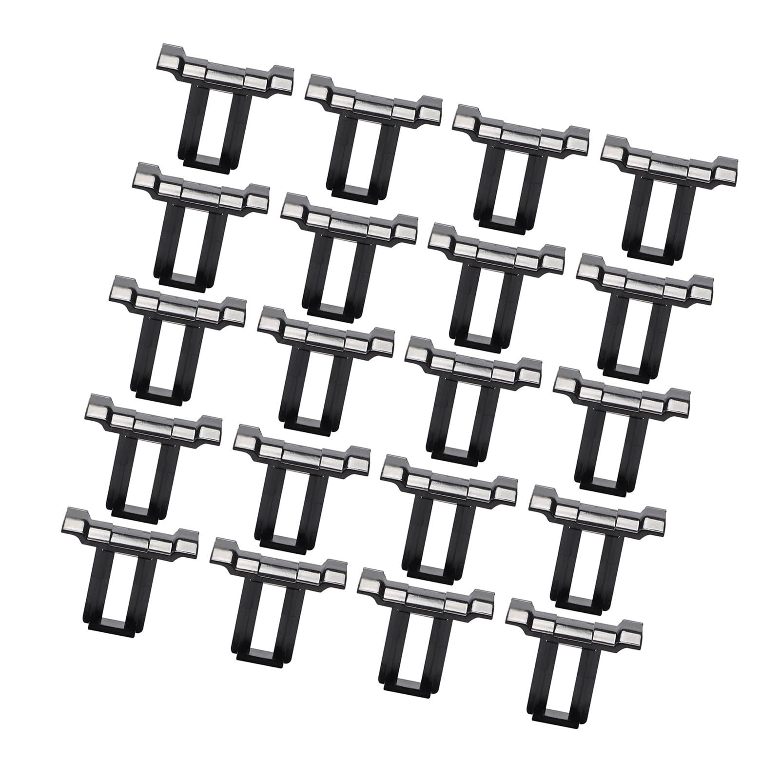 Zbiianxer 40Mm Photovoltaic Panel Cleaning Clip Solars Panel Drainage Water Guide Mud Clamps Rainwater Diverter Drainage Clamps Rainwater Guide