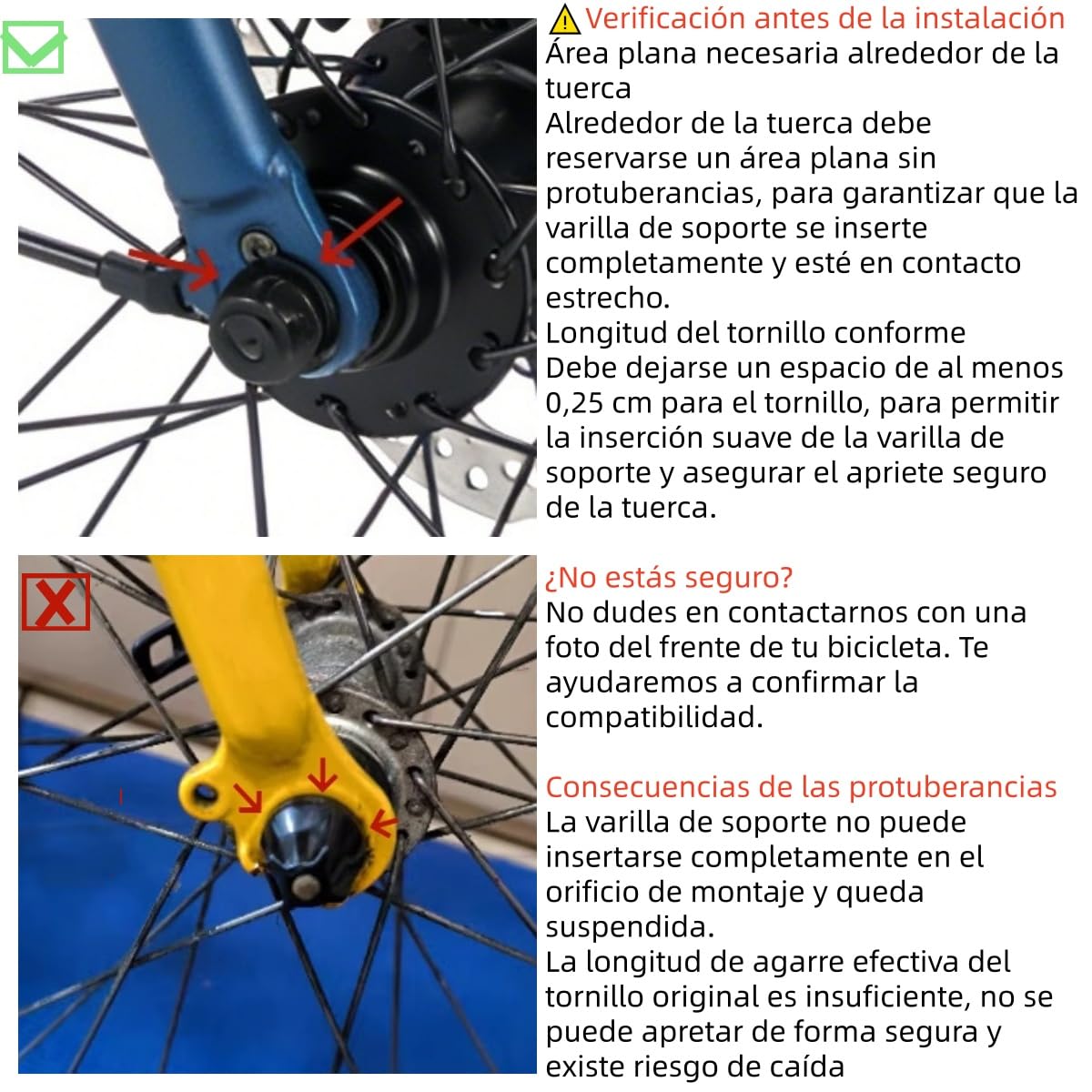 Tenthome Cestello VéLo Portapacchi Anteriore VéLo con Cestino Portabagagli VéLo in Legno Holland Road Bike