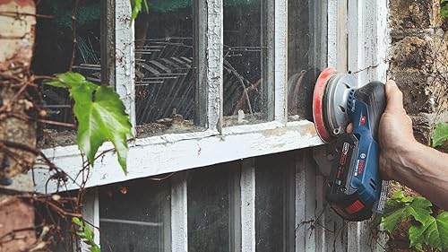 Miniatura 11 de BOSCH GEX18V-5B15 18V Brushless 5 In. Random Orbit Sander Kit with (1) CORE18V 4 Ah Advanced Power Battery