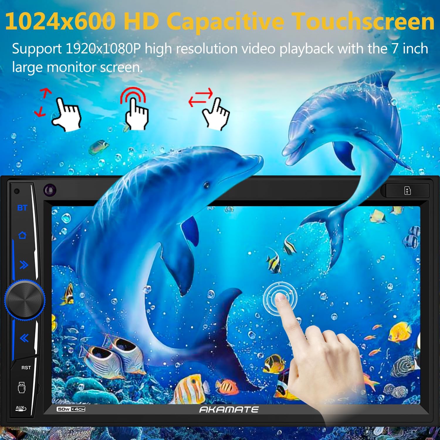 7-inch HD Capacitive Touchscreen demonstration