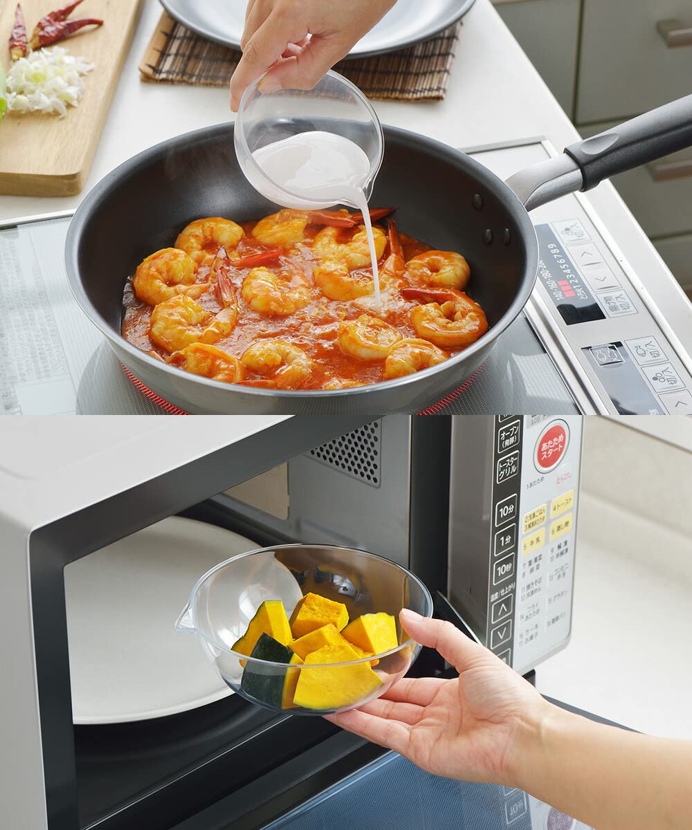 Amazon | and 軽くて割れないレンジボウル4Pcs (D774) | ENICY | 電子