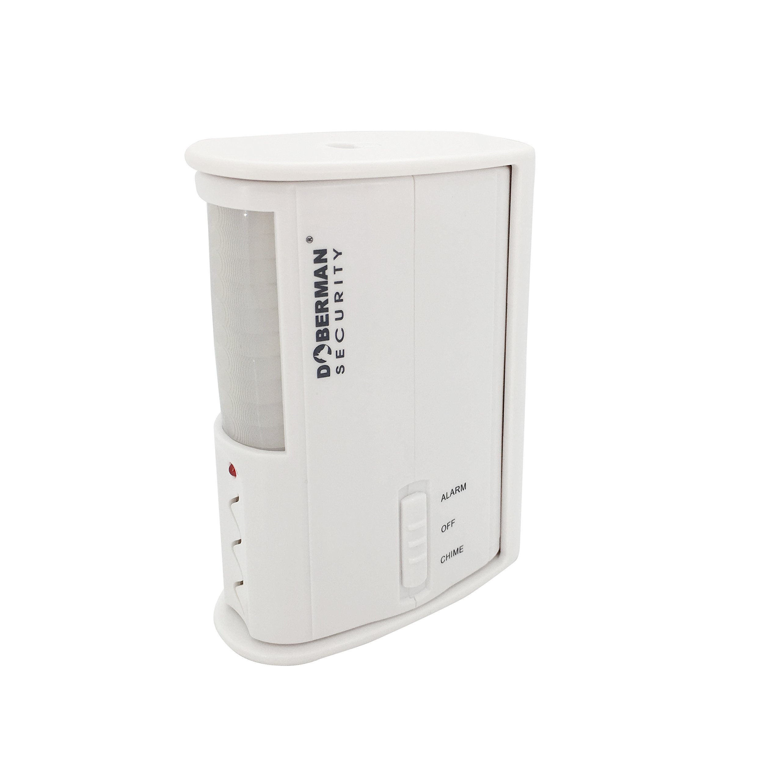Doberman Security Infrared Technology Security Alarm, White (SE-0104W)