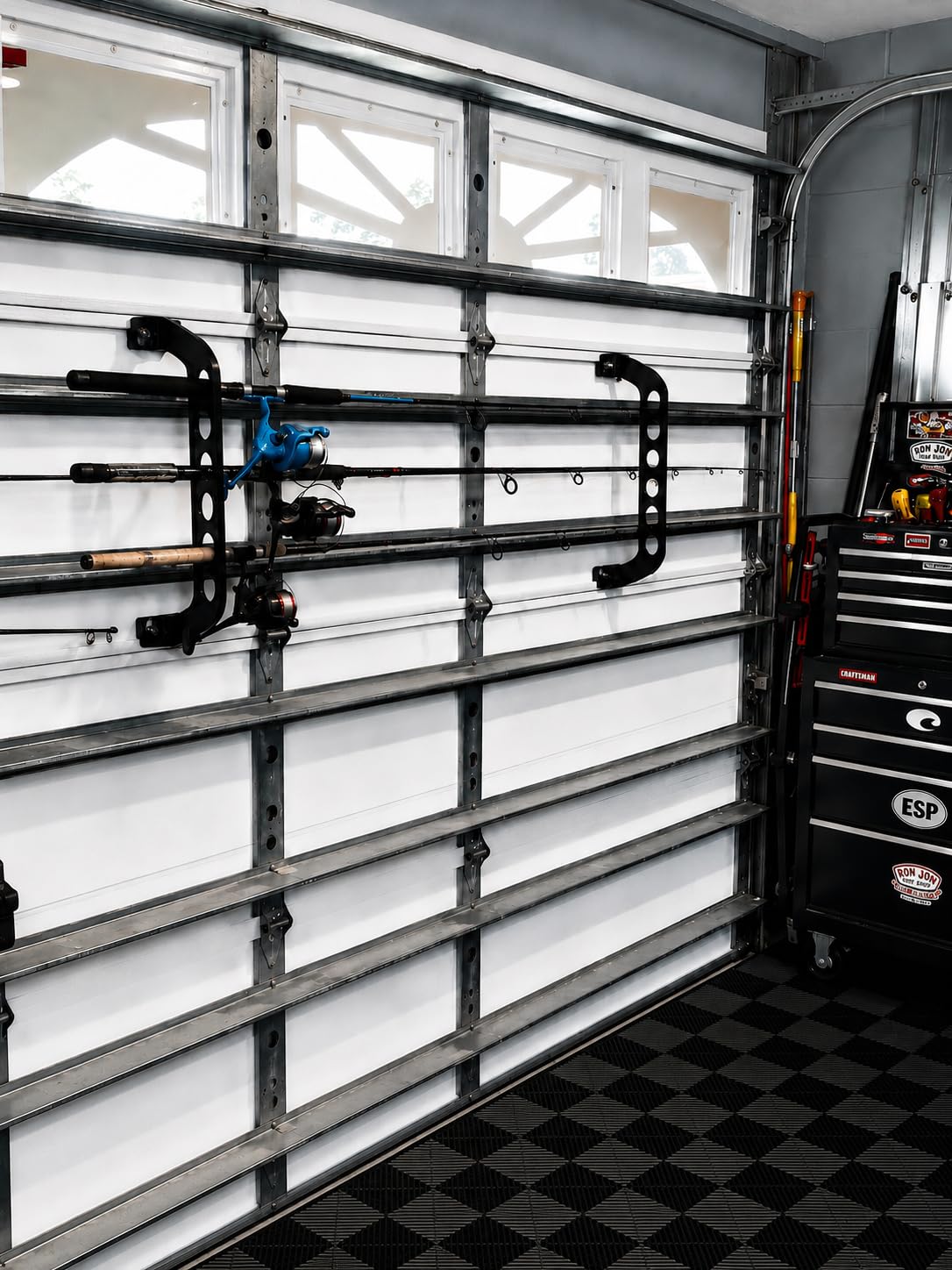 Cobra Storage Garage Door Storage Rack - 21