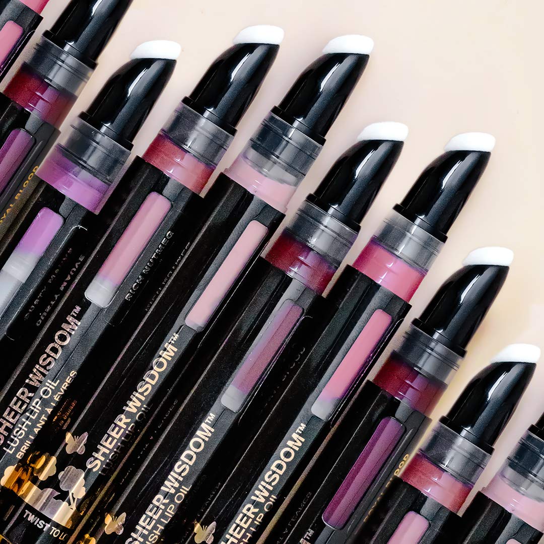 butter LONDON Sheer Wisdom Lip Oil Rich Nutmeg