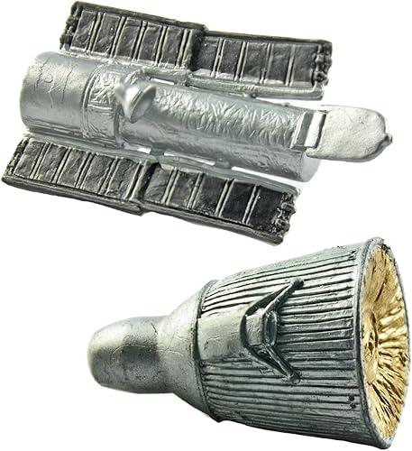 Miniatura 8 de Safari Ltd Space Toob con 10 figurines de juguetes de el espacio exterior que incluyen 2astronautas 1 chimpancé del espacio 6embarcaciones del