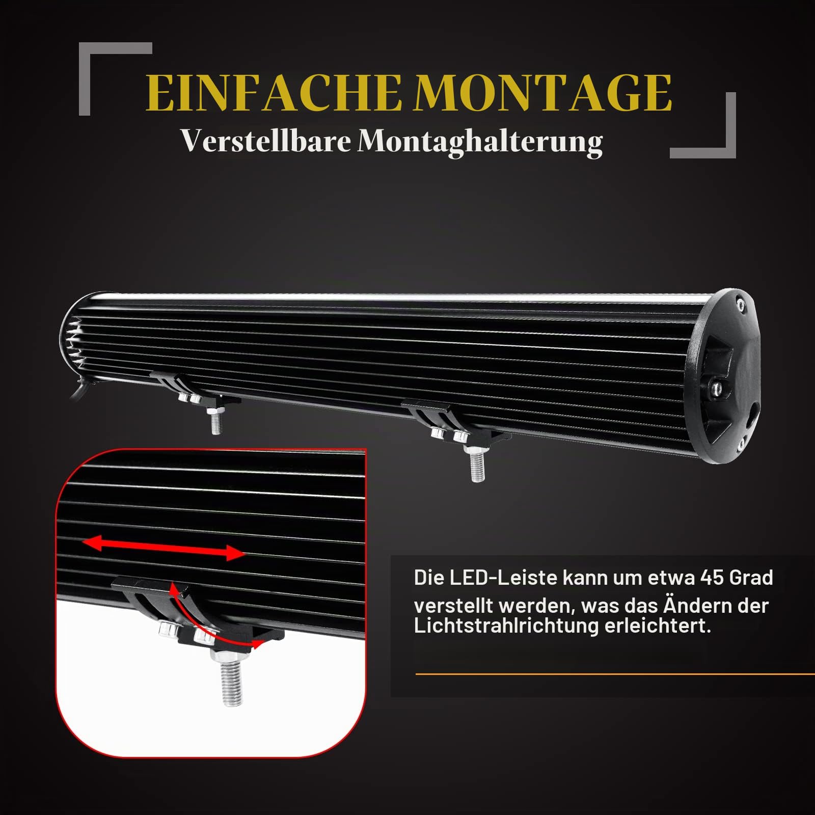SKYWORLD 50.8 cm 420W LED Arbeitsscheinwerfer Bar 12V 24V Spot-Flood-Kombistrahl Zusatzscheinwerfer LED-Lichtleiste mit schwarzer Kennzeichenhalterung Kabelbaum-Kit für LKW PKW ATV SUV 4x4 LKW Coche | Dreireihige Spot Flood Led Lichtleiste Zusatzscheinwer