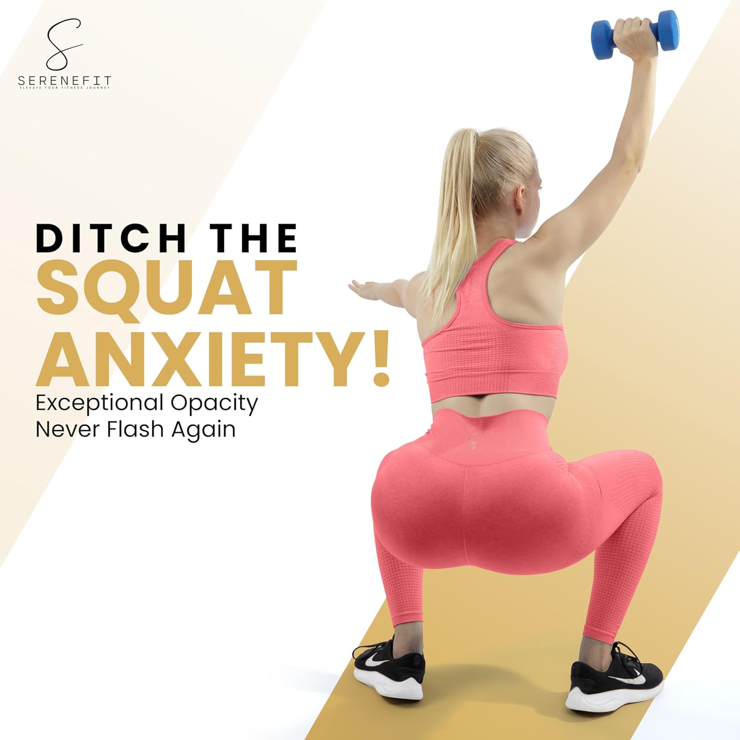 3 Piece Workout Sets For Women Seamless High Waisted Matching Exercise Leggings Shorts and Sports Bra Active Set - Image 3