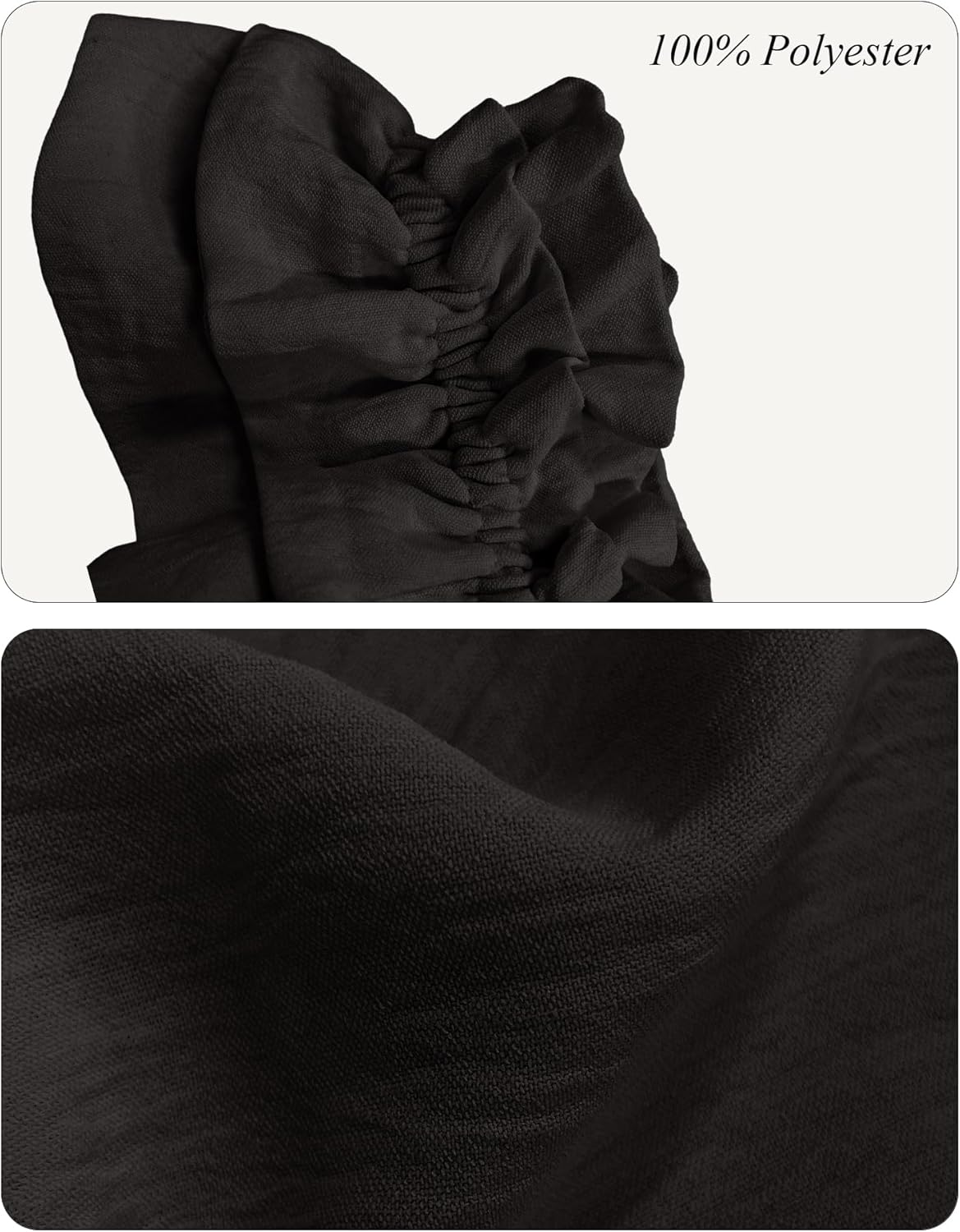 KFUBUO Womens Pajamas Set 2 Piece Ruffle Pj Soft Tank Top and Shorts Sleepwear Set Bridal Pajama for Women Set - Image 6