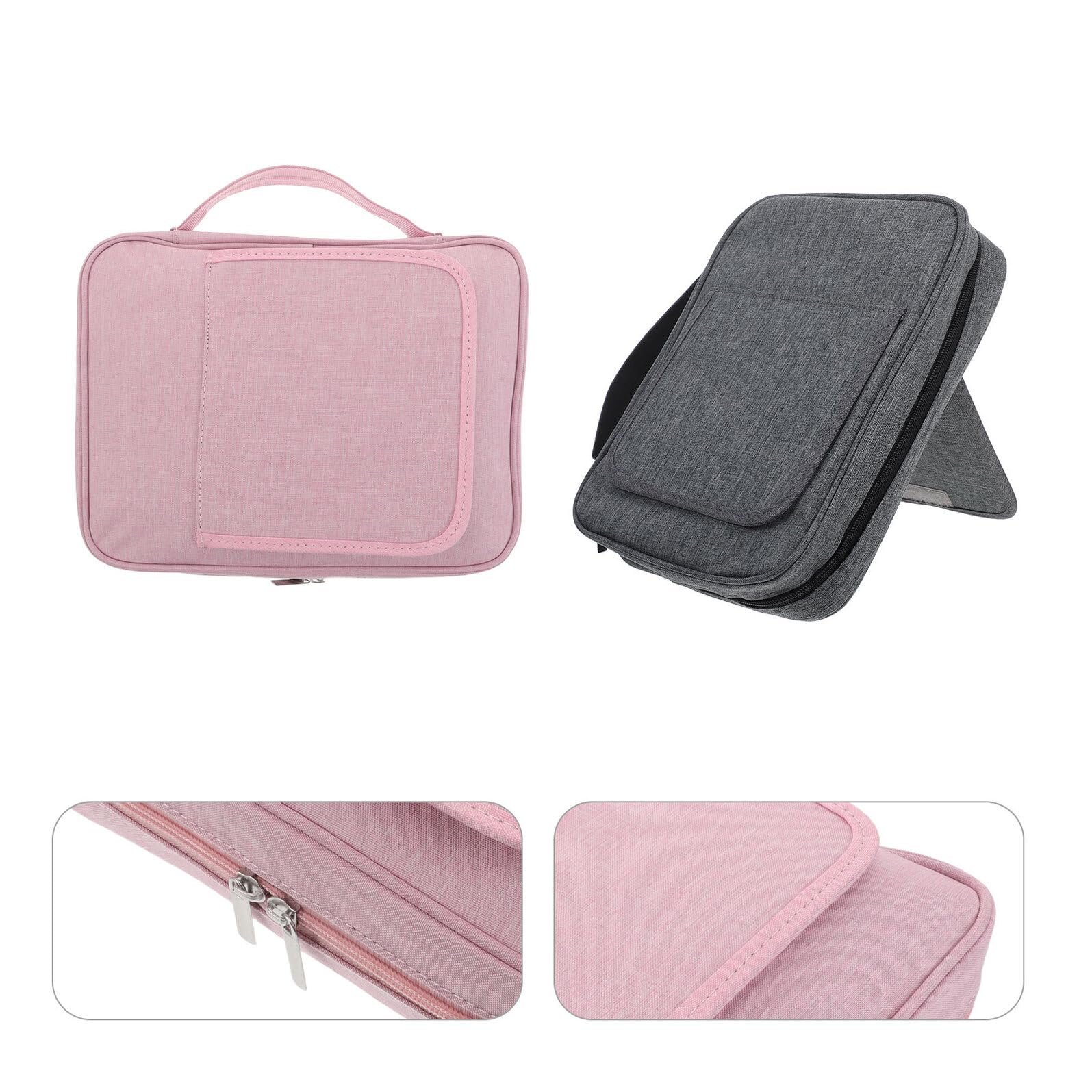 Cabilock 2 Pezzi Custodia Versatile Supporto Bibbia in Maniglia per Poliestere Integrato, Borsa Portatile per e Quaderni, per e Ritiri