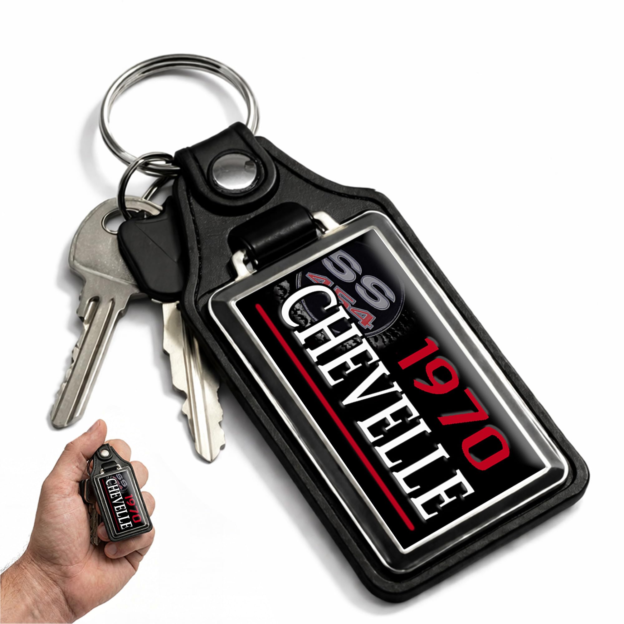 Brotherhood Car Key Chain for Chevelle - Classic Models Keychain