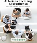 WYRESTORM 4K Webcam avec AI Suivi, Framing automatique, 120° FOV, 90fps, 8X Zoom numérique, ePTZ, Double AI Mics, Caméra de la salle de conférence pour l'appel vidéo, l'enseignement à distance, HD Diffusion en direct