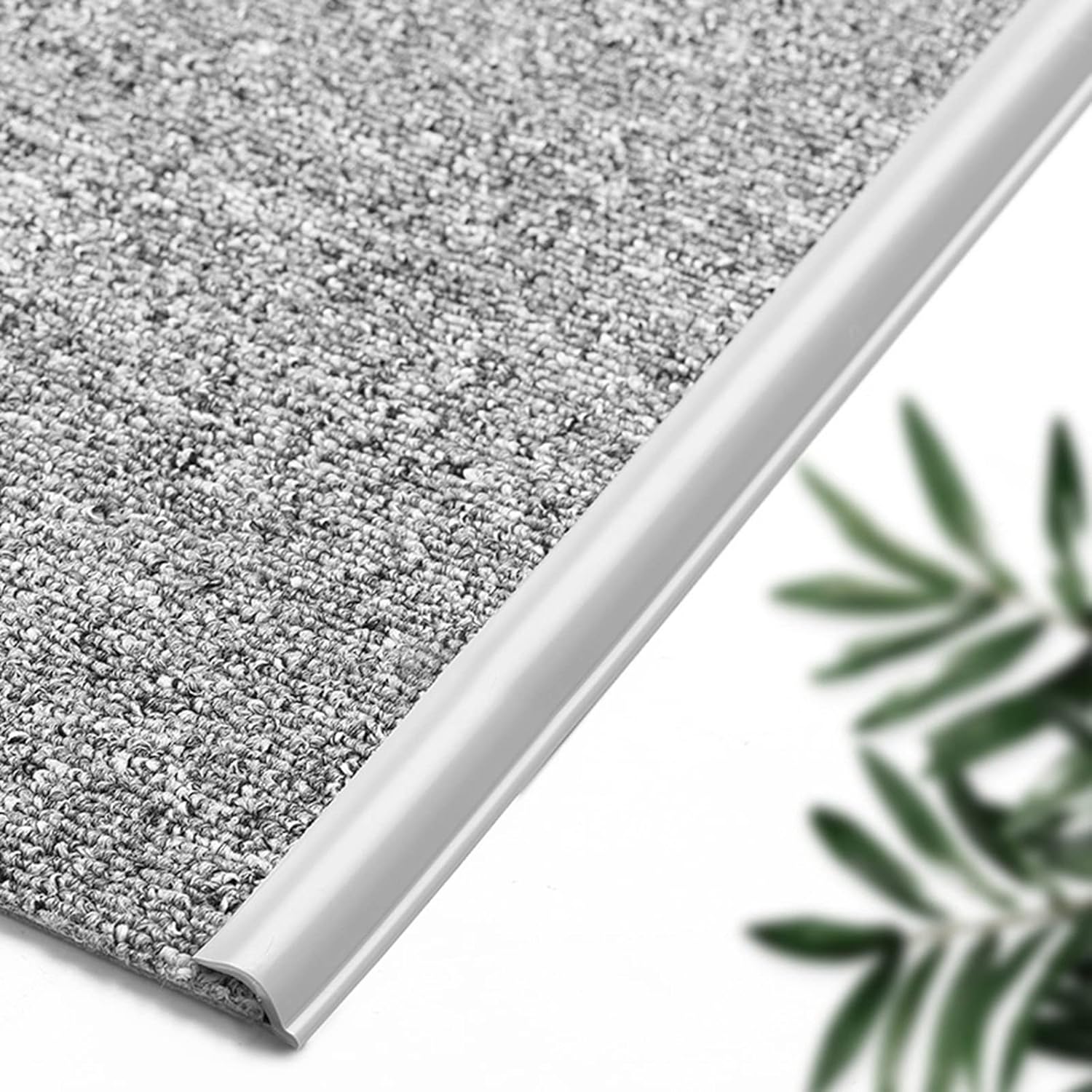 Floor Transition Strip,Carpet Edge Strip Floor Transition Strip,Gray