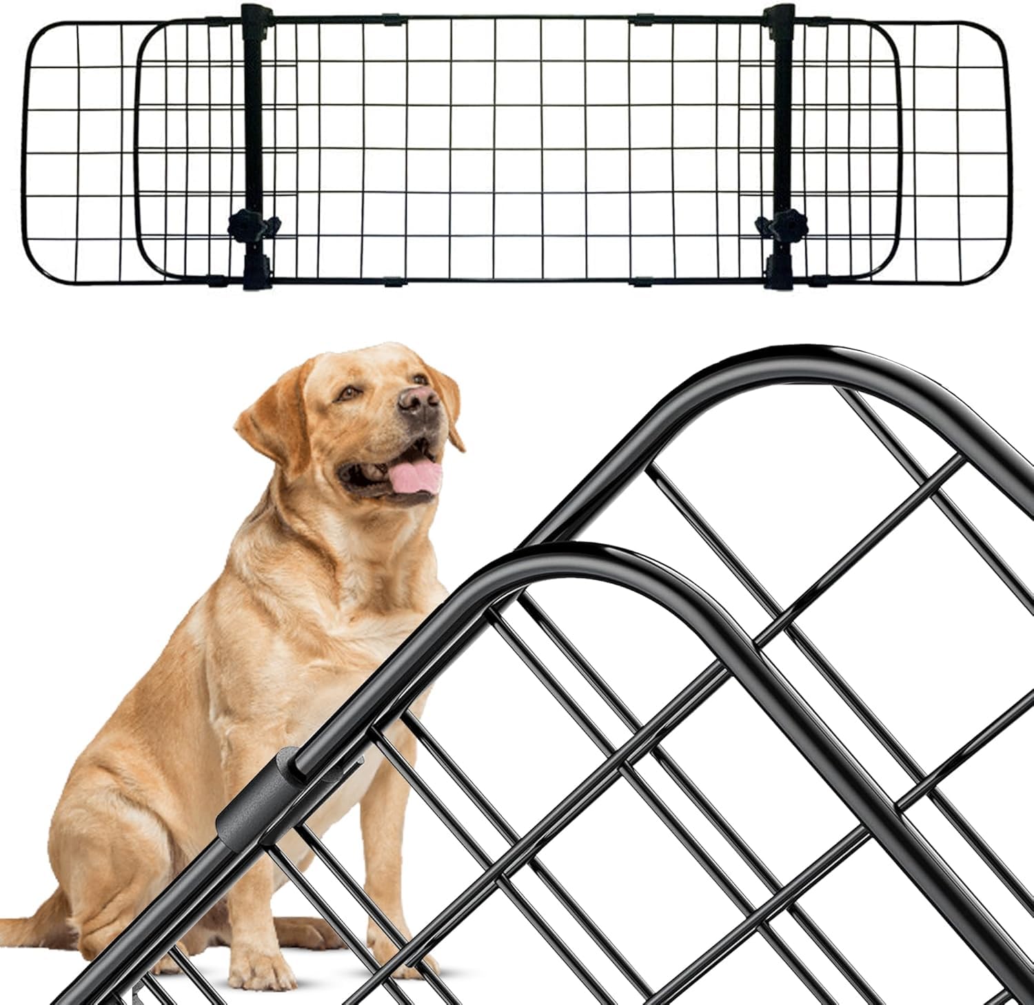 Rete Auto Per Cani, Per Audi A3 Hatchback 2008-2020,Griglia Divisoria Cani