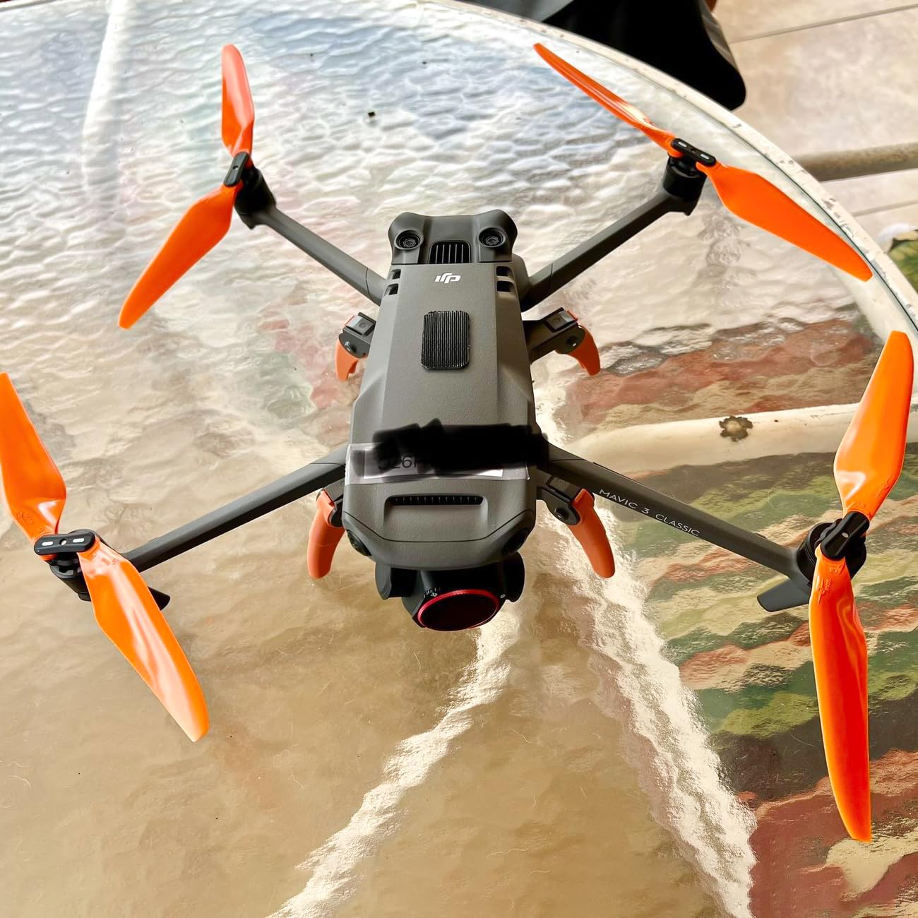 Hélices Master Airscrew Stealth pour DJI Mavic 3 & Mavic 3 Pro/Cine/Enterprise/Classic/3T/3M - Orange, 4 pièces