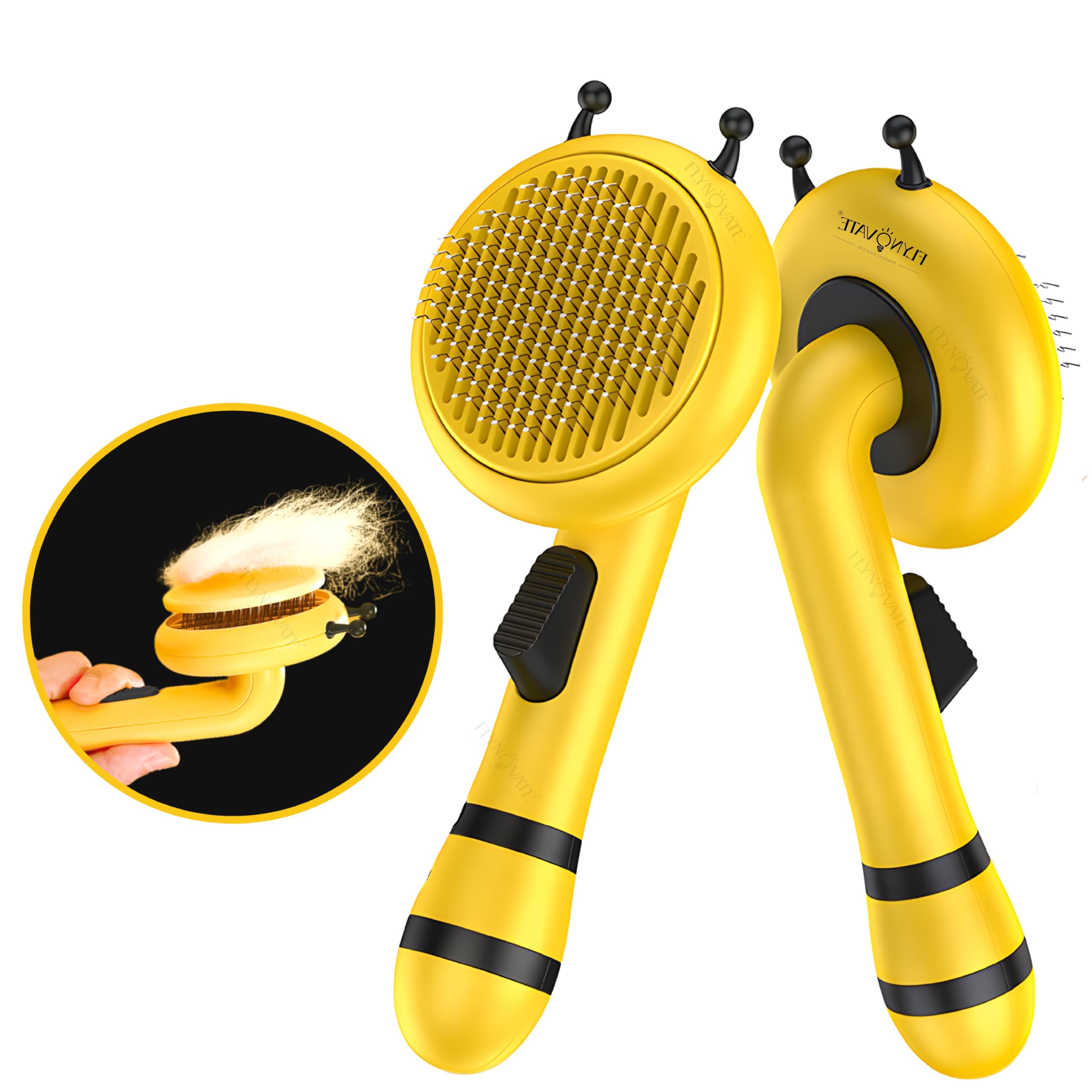 See full amazon price history chart for Flynovate Honey Bee Dog Comb & Cat Comb - Dog Hair Remover Grooming Comb with Switch & PAIN - FREE Slickers | Dog Brush/Cat Brush for all Dogs & Cats to Gently Massage the Pets for Long & Short Fur Flynovate Honey Bee Dog Comb & Cat Comb - Dog Hair Remover Grooming Comb with Switch & PAIN - FREE Slickers | Dog Brush/Cat Brush for all Dogs & Cats to Gently Massage the Pets for Long & Short Fur (B0C74PRYBG) Amazon Price History, Amazon Price Tracker
