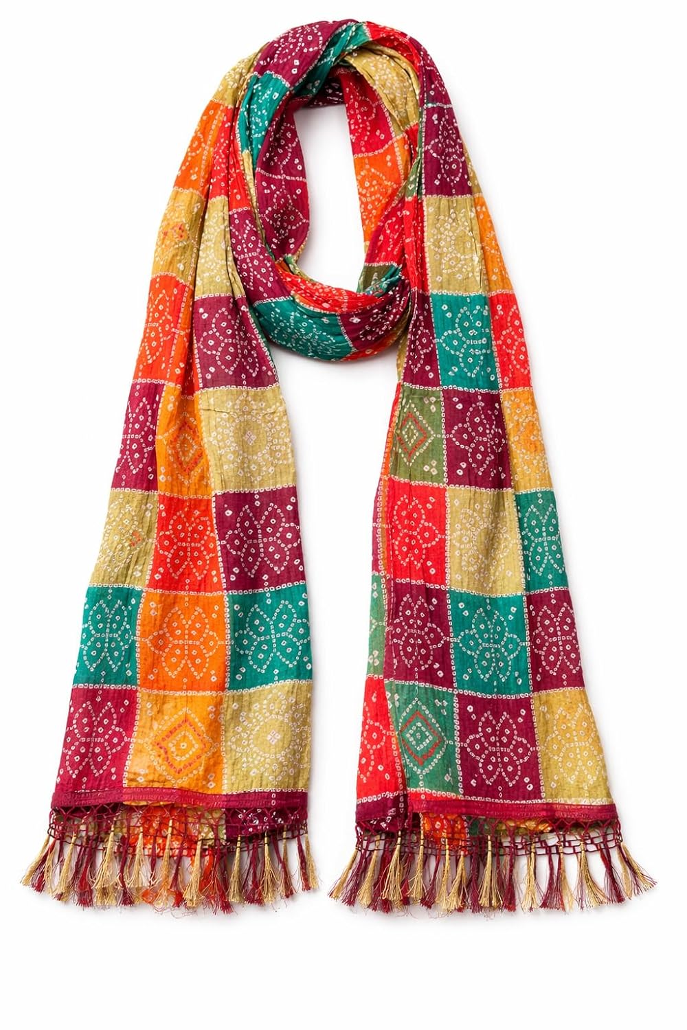 Arrakasta Crafts Welcome Dupatta For Barati Swagat Set Of 2/5/ 8/10 Gota Patti Bandhej Patola Swagat Patka, Fabric Stole G... - Review, Price and Buying Guide