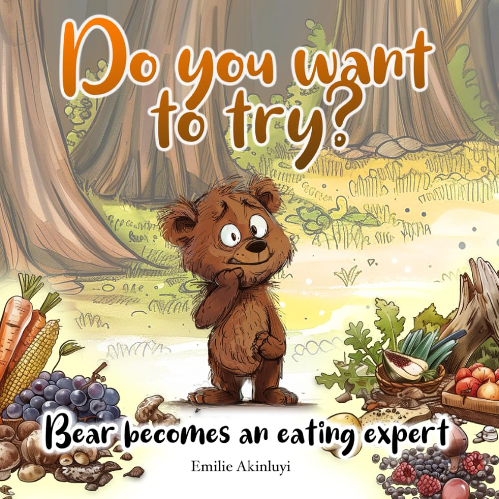 Do you want to try?: Bear becomes an eating expert