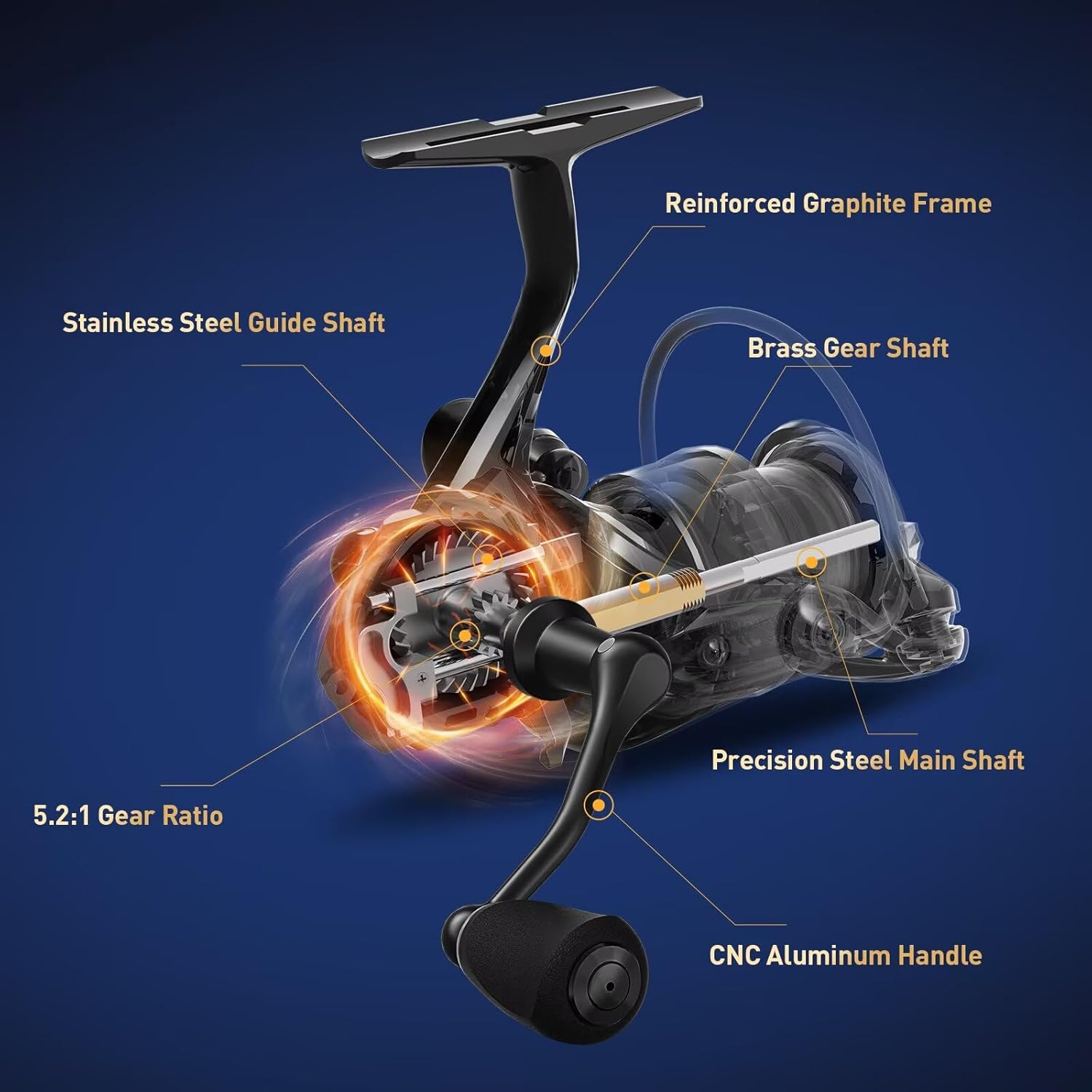 Spinning Fishing Combo 8' Pioneer Series Spinning Ghana Ubuy