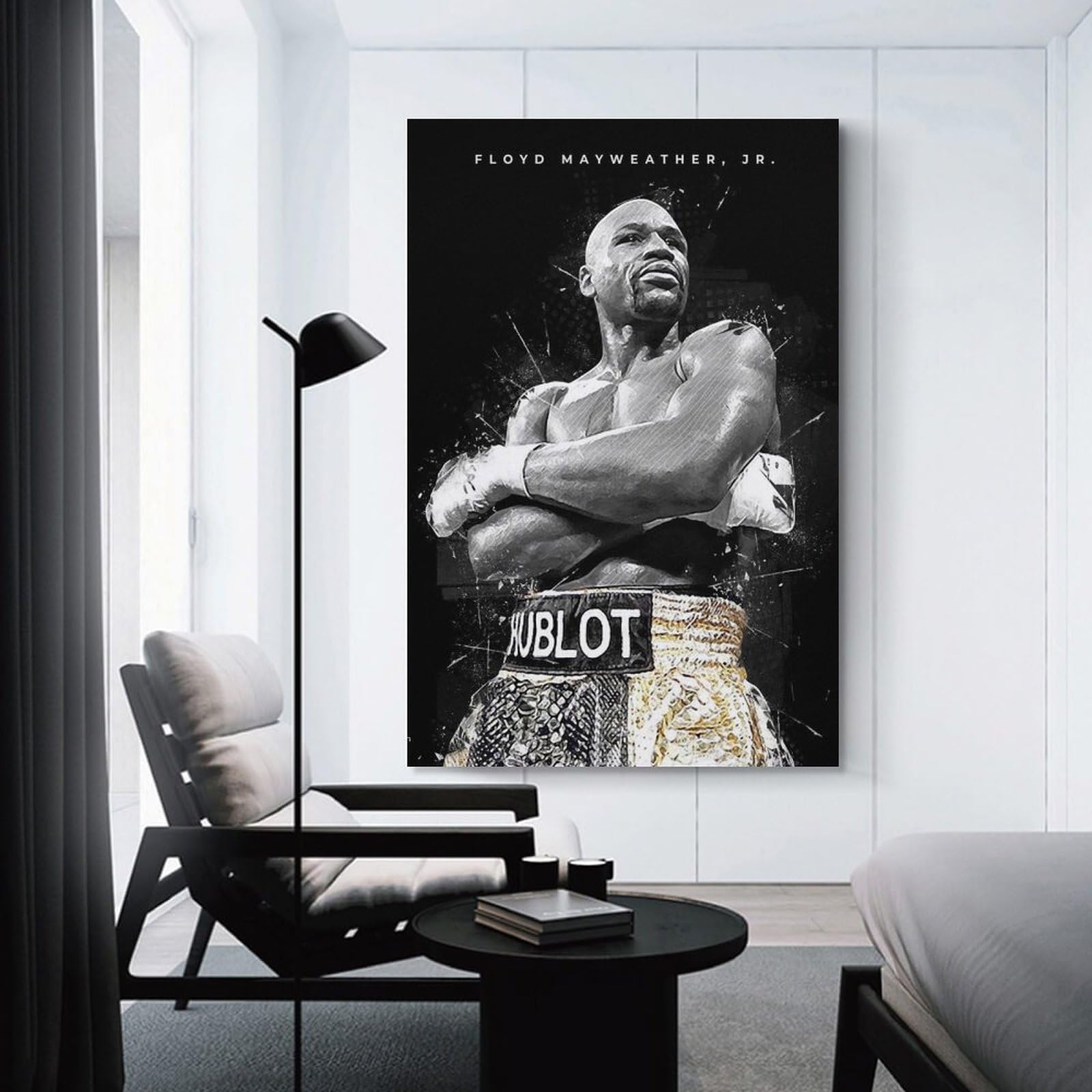 レア　メイウェザー　アートパネル　キャンバスアート　ボクシング　RIZIN Amazon.co.jp: フロイド・メイウェザー・ジュニアグッズボクサー