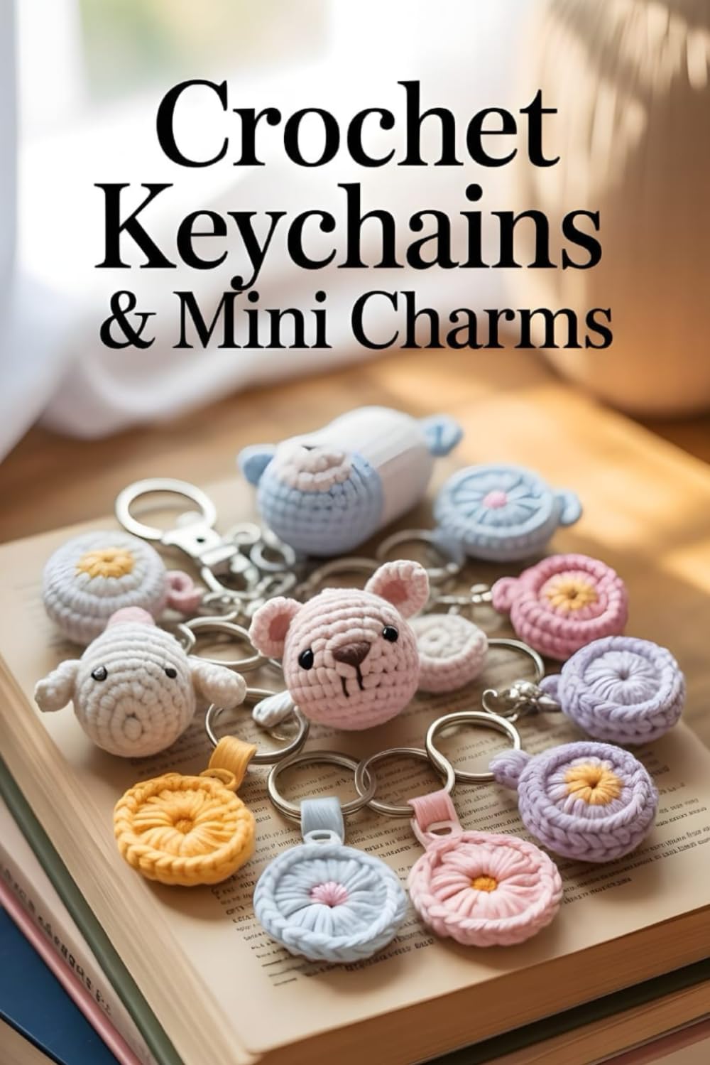 Crochet Keychains & Mini Charms: Simple Step-by-Step Patterns for Adorable Amigurumi and Quick Handmade Gifts