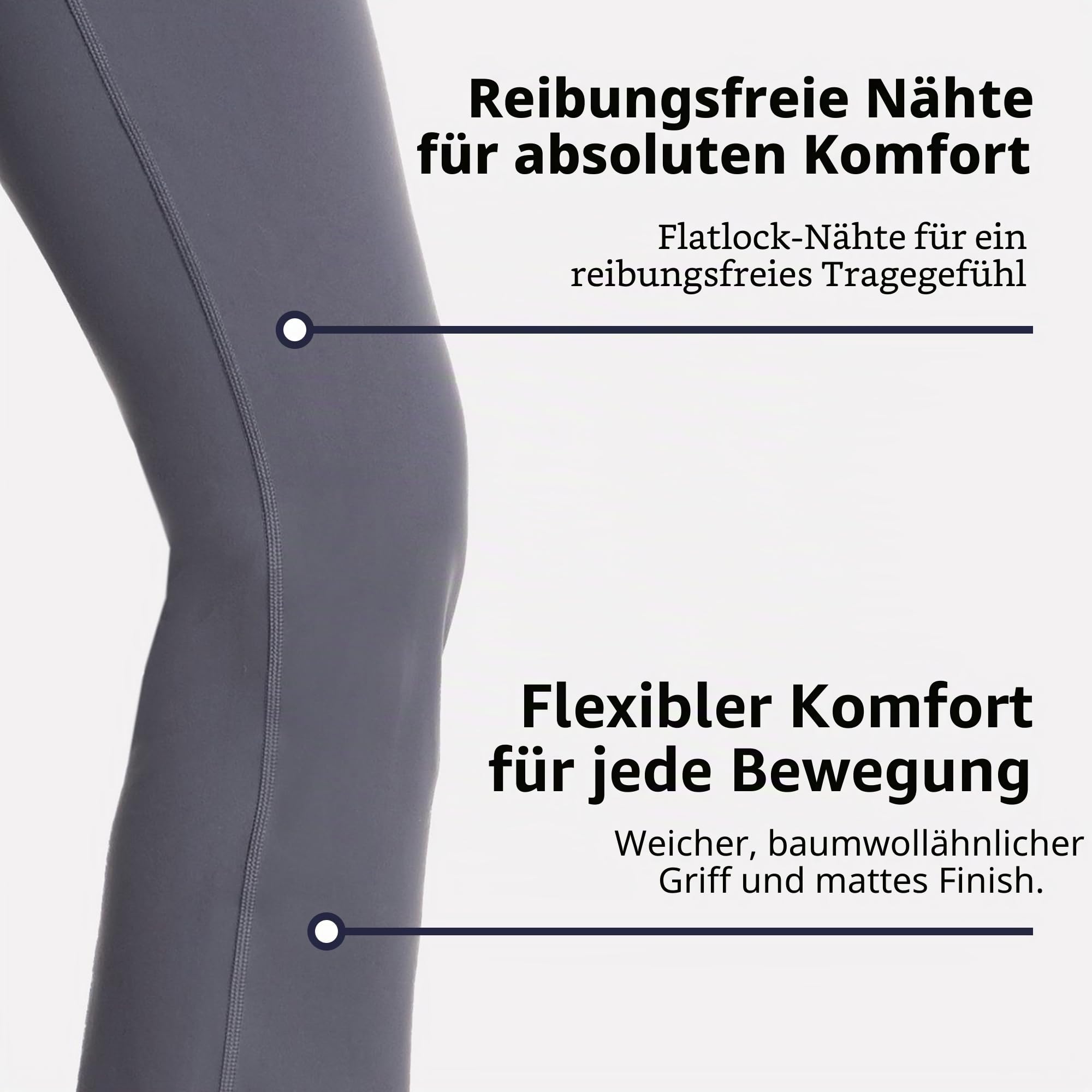 Skechers Go Walk Damen-Joy-Hose mit hoher Taille – Bild 6