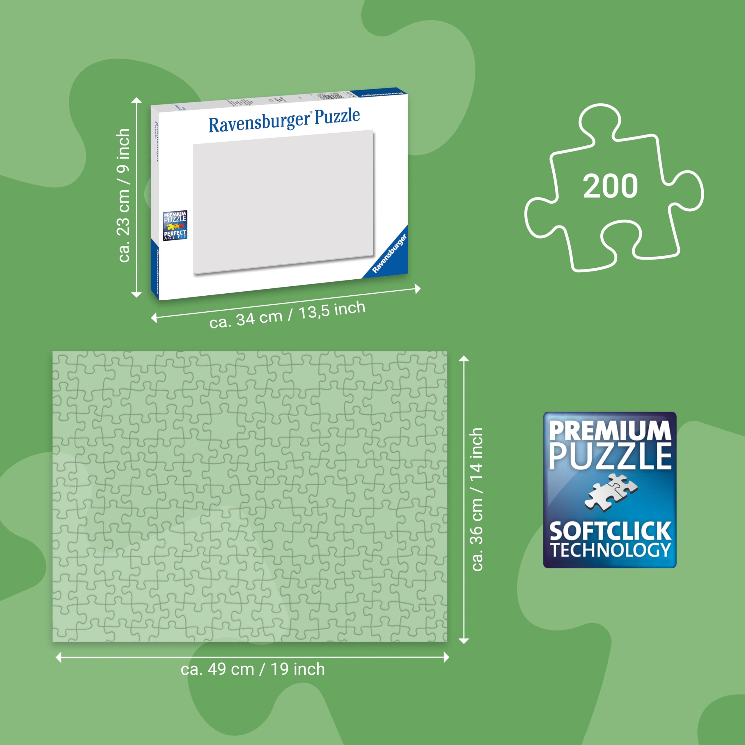 Ravensburger Eco Sustainability 200 Piece Jigsaw Puzzle for Kids Age 8 Years Up, Multicolor, 200 pieces, 36.2 cm x 49 cm - Image 3