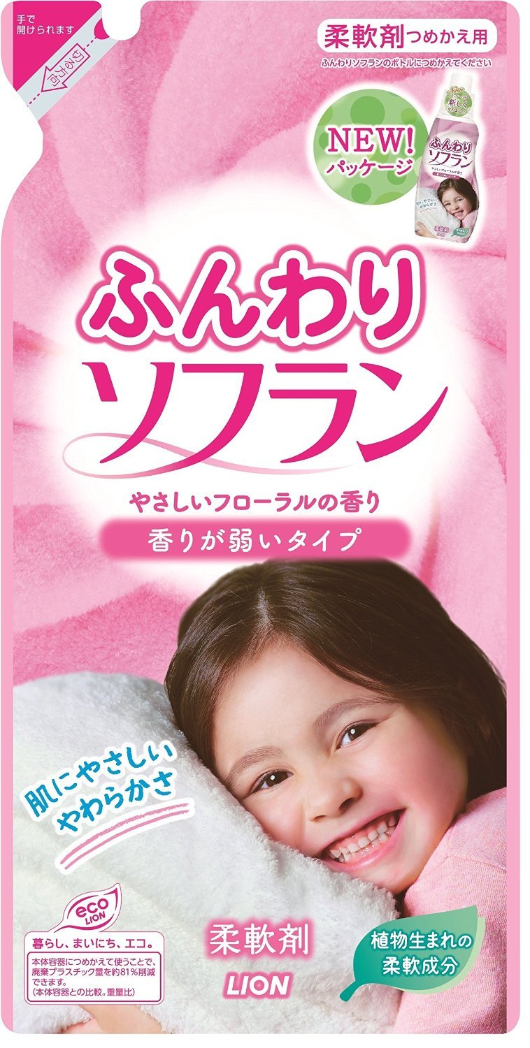 【ライオン】ふんわりソフラン つめかえ用 ５００ｍｌ ×１０個セット 500ミリリットル (x 10)