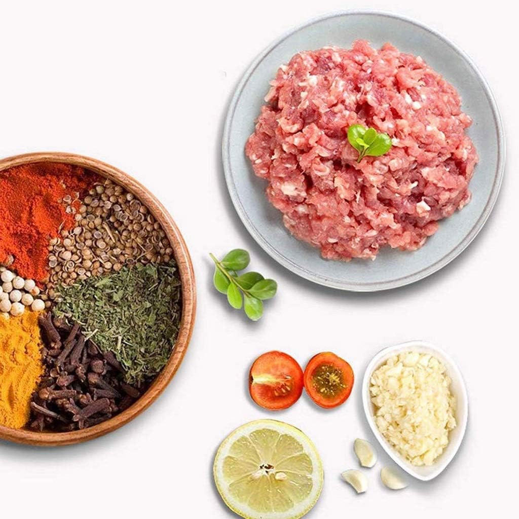 Electric Food Processor Meat,Grinder and Chopper Coating Bowl Blender for, Vegetables, Fruits and Nuts