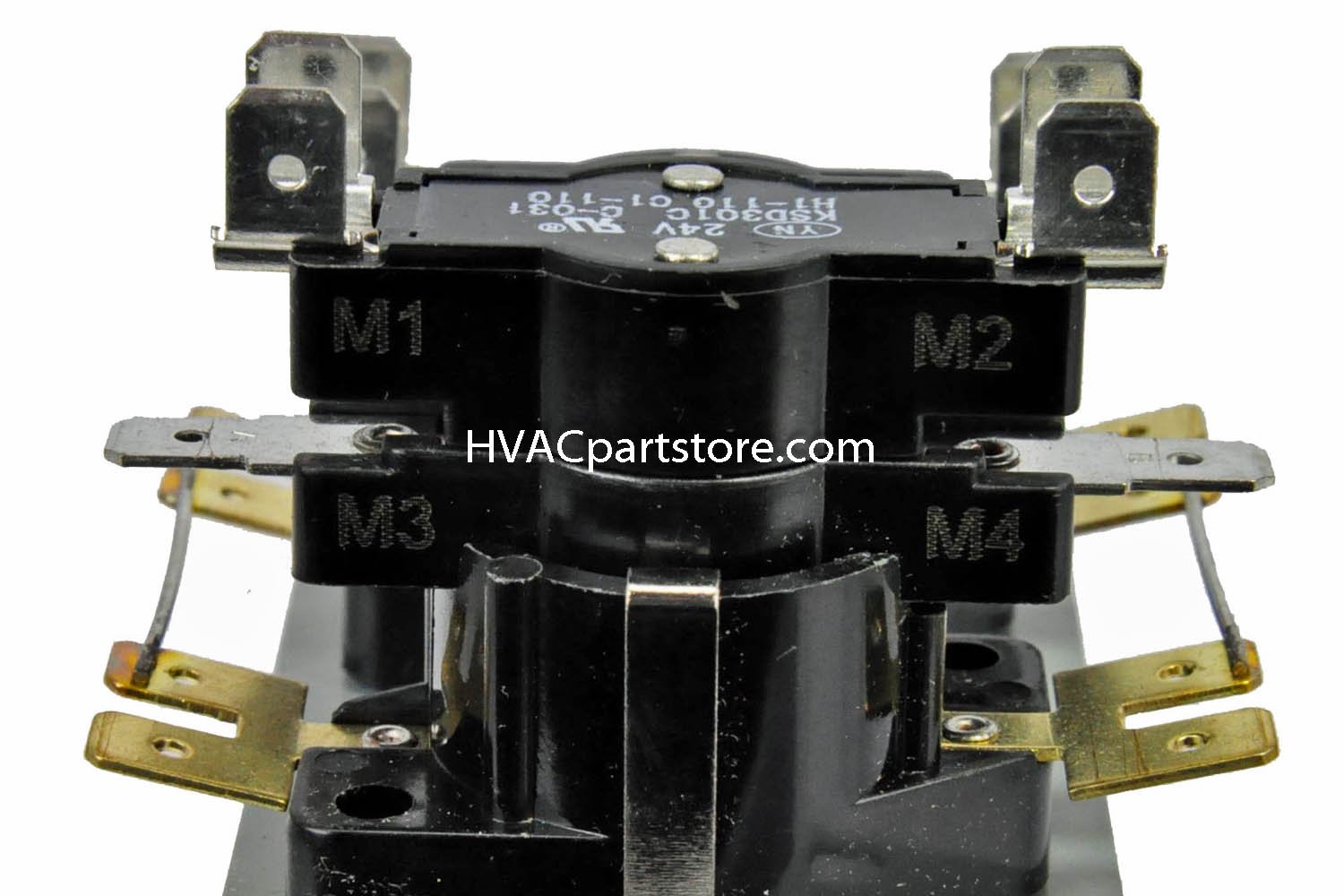 Packard HS24A345 24V DPDT-SPST Heat Sequencer 24A34-5