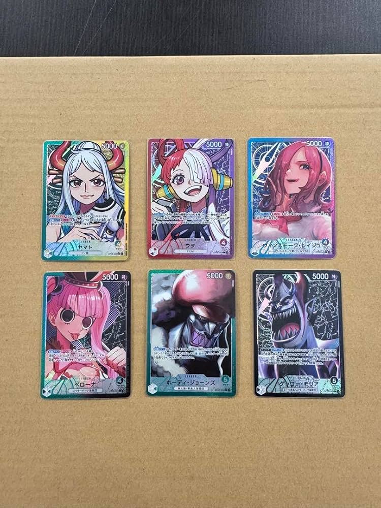 Amazon.co.jp: ワンピ ースカード双璧の覇者リーダーパラレル全種類 