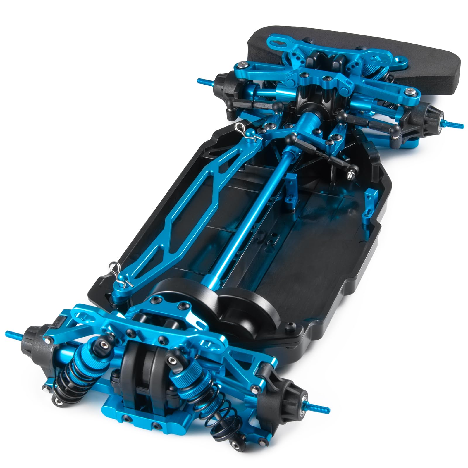 Amazon.com: MORFUM 1/10 CNC Metal Aluminum Alloy & Plastic Chassis