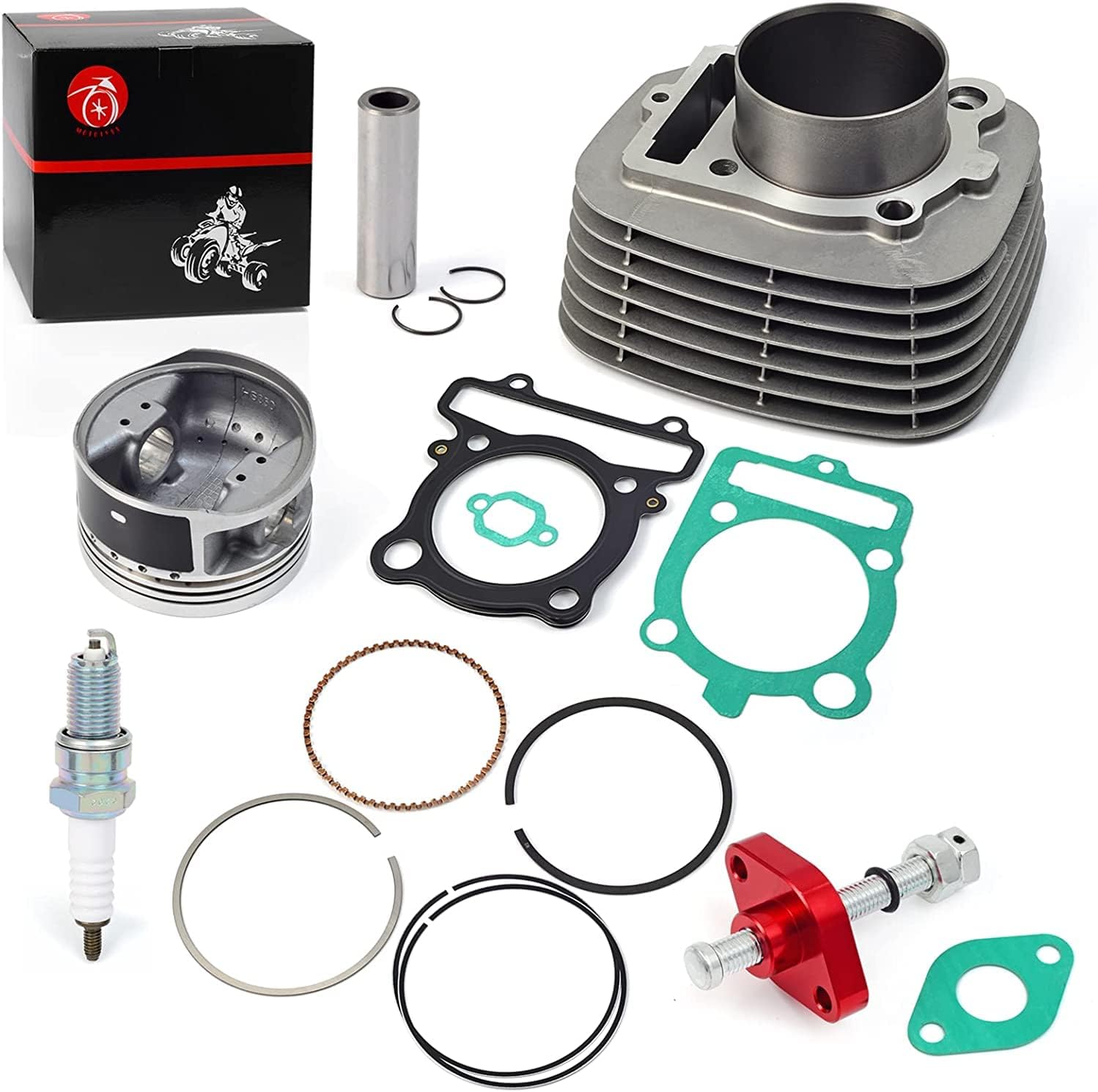 FOR Yamaha Warrior 350 Cylinder Piston Gasket Top End Rebuild Kit - Foto 6