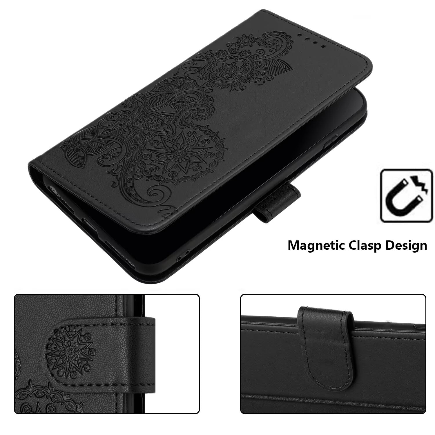 Amazon.co.jp: HAOFUGUI 花柄 レザー ケース対応 Huawei P20 Lite