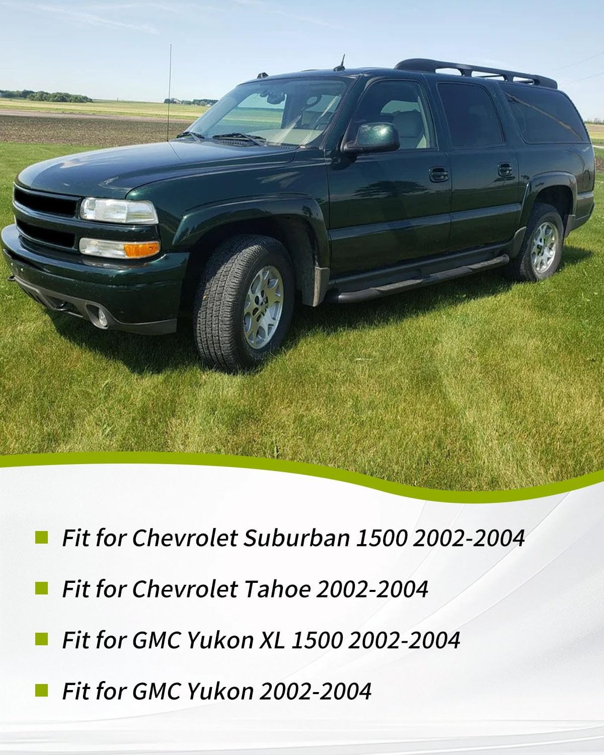 819-823 Flexible Stainless Steel Braided Fuel Line Fit for Chevrolet Suburban 1500/Tahoe 2002-2004, fit for GMC Yukon XL 1500/Yukon 2002-2004