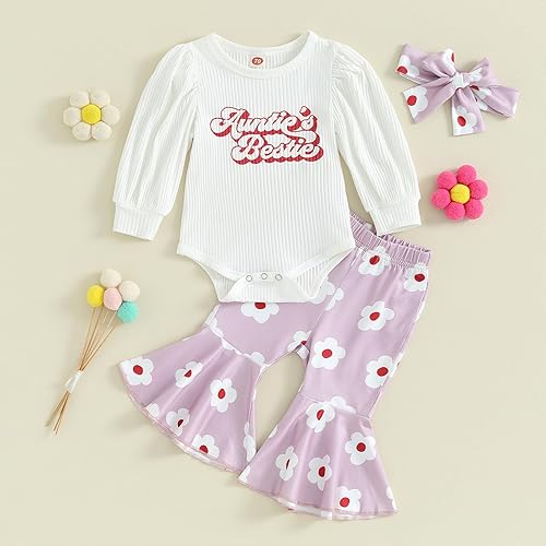 Miniatura 2 de Twopumpkin My First St Pattys Day - Traje de bebé niña con canalé, mameluco de campana para recién nacido, ropa del día de San Patricio