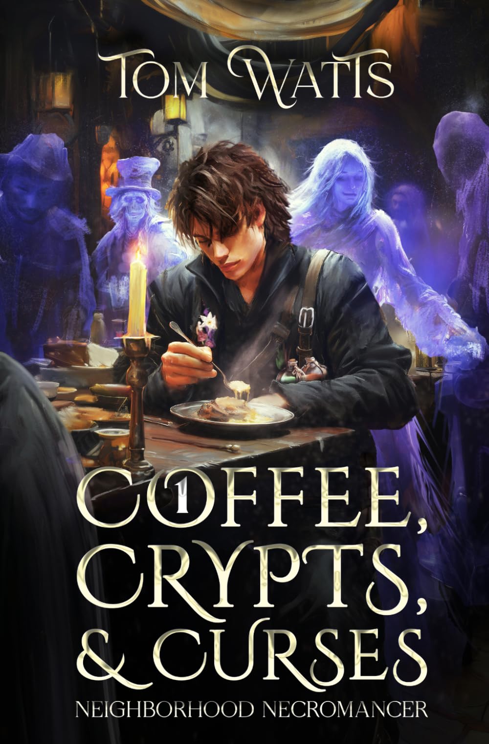 Coffee, Crypts, and Curses: A Low-Stakes Cozy Fantasy LitRPG (Neighborhood Necromancer)