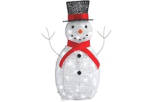 NOMA 3 Foot Light Up Outdoor Snowman
