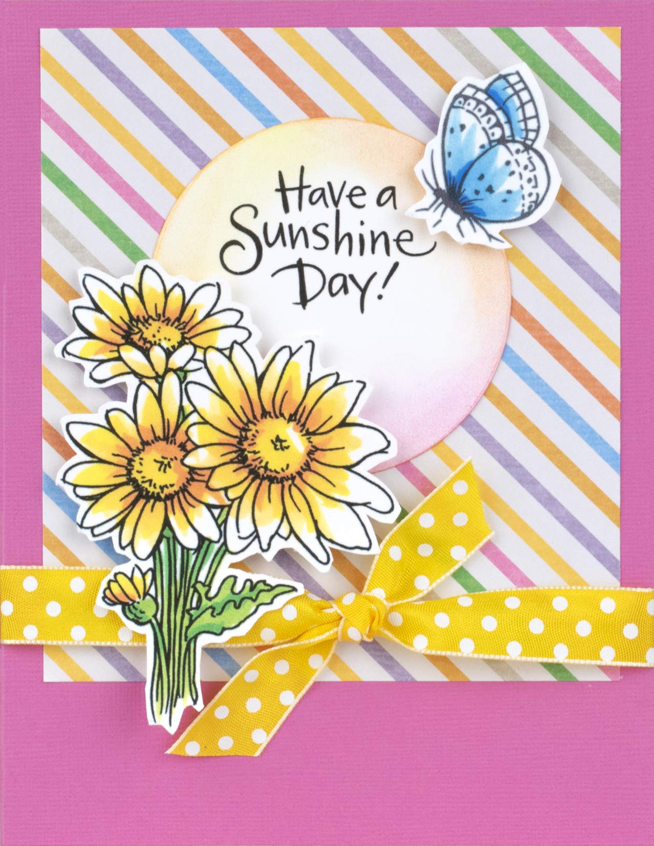 STAMPENDOUS QS5022 Stempel-Set, grau