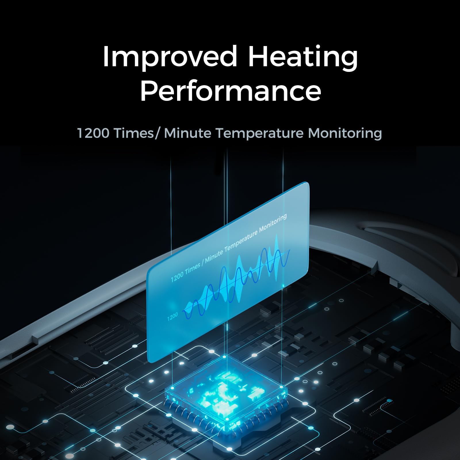 OCOOPA Scaldamani Ricaricabile USB, Power Bank 5200mAh, Riscaldatore Elettrico Tascabile, Riutilizzabile, Portatile, Terapia Calore,per Il Raynaud, Bel Regalo per Cacciatori, Giocatori di Golf