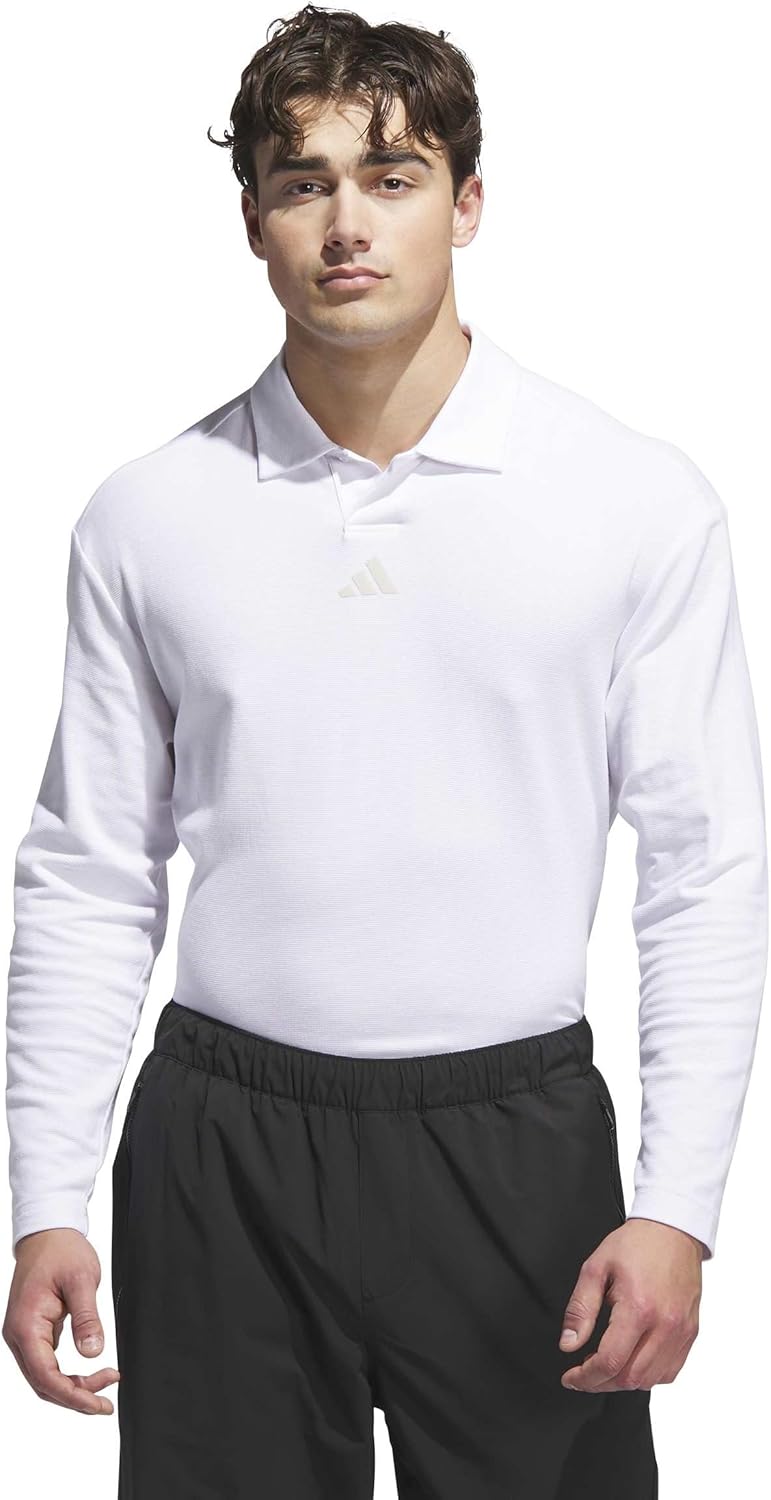 adidas Men's Beyond Long Sleeve Fit Polo Shirt