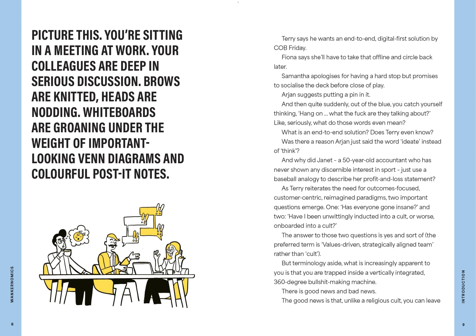 Wankernomics: A Deep-Dive Into Workplace Bullsh*ttery - THE INSTANT SUNDAY TIMES BESTSELLER