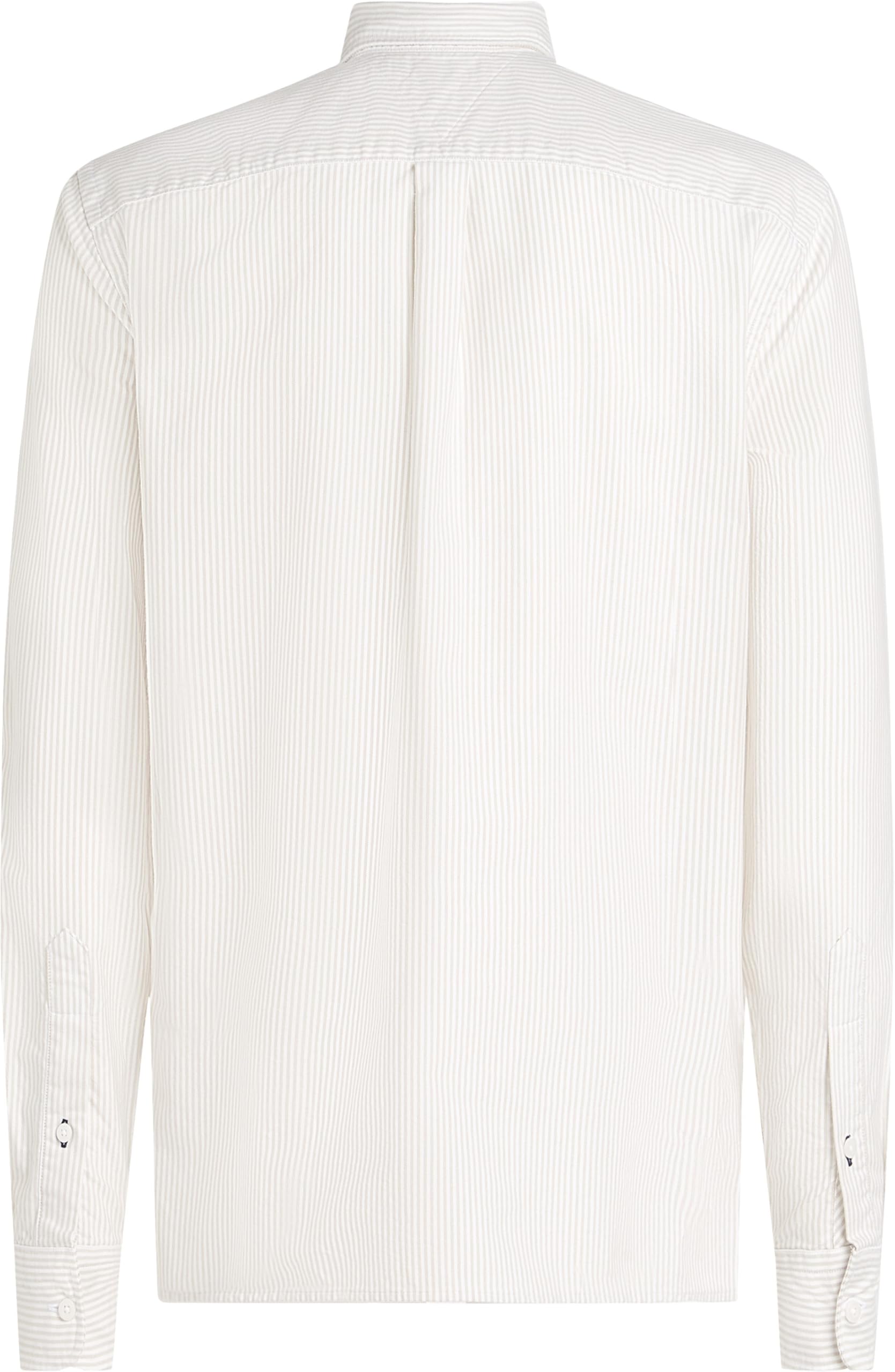 Tommy Hilfiger Herren Hemd Stripe Regular Fit Langarm