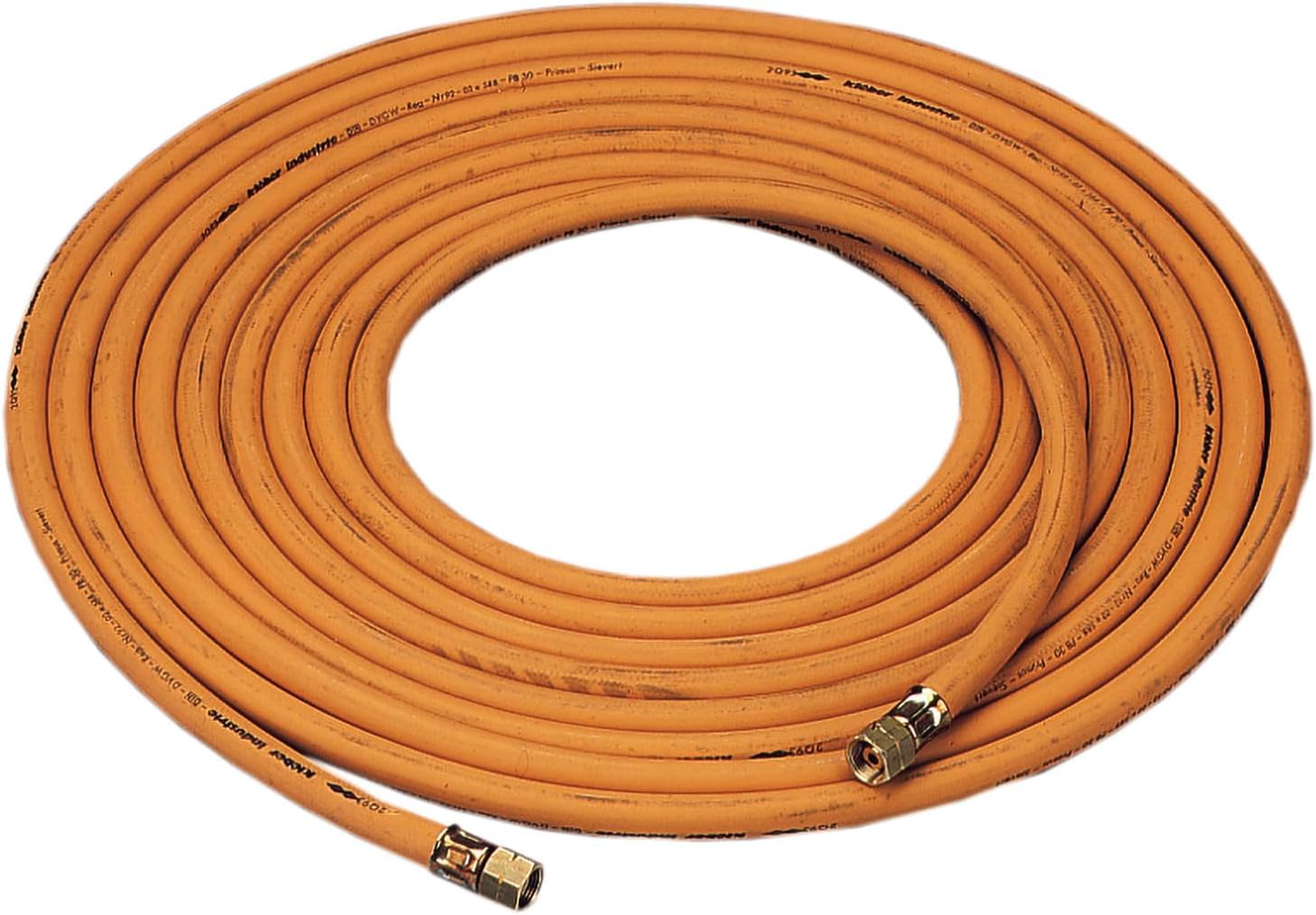 Propane Gas Hose 5 x mm G3/8 Inch LHxG3/8 Inch LH High Pressure Length 10 m SIEVERT