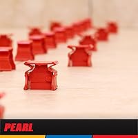 Vista 7 de Tuscan Pearl Seamclip Truspace Red Azulejos de 3/8" a 1/2" Caja de 1000
