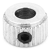 Vista 3 de Collar de eje, collar de eje de bloqueo, 10 piezas de collar de eje galvanizado Ferronickel anillo de collar de bloqueo de eje (0.201 in)