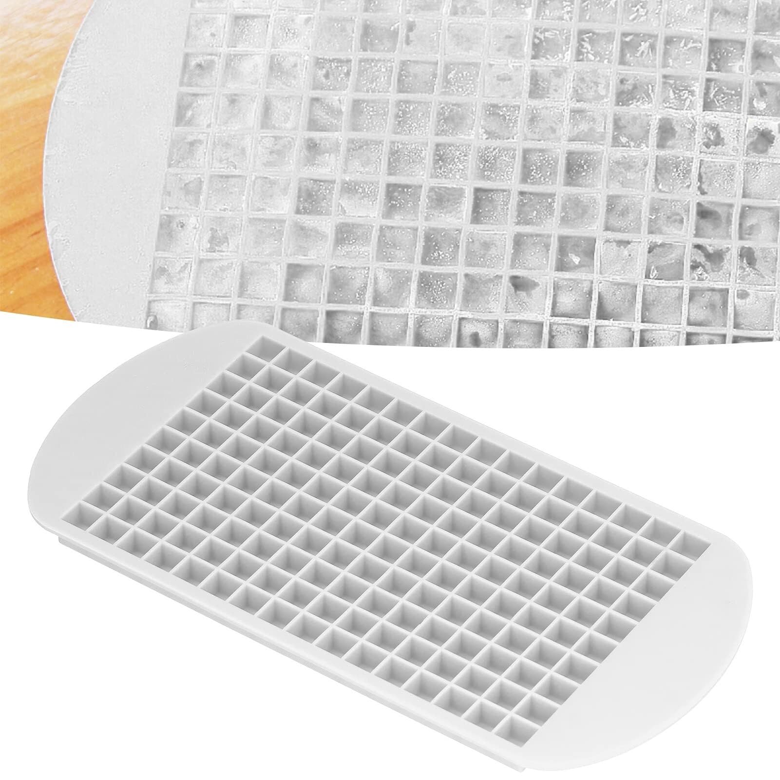 Bandejas de hielo pequeñas de silicona, moldes apilables for cubitos de hielo, molde Flexible de fácil liberación, for enfriar cócteles de whisky