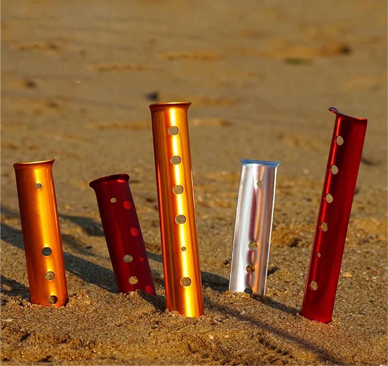 31 cm śledzie do namiotu plażowego w kształcie litery U, kołki kempingowego na zewnątrz, plażę, śnieg, piasek, ziemię, plandekę, akcesoria