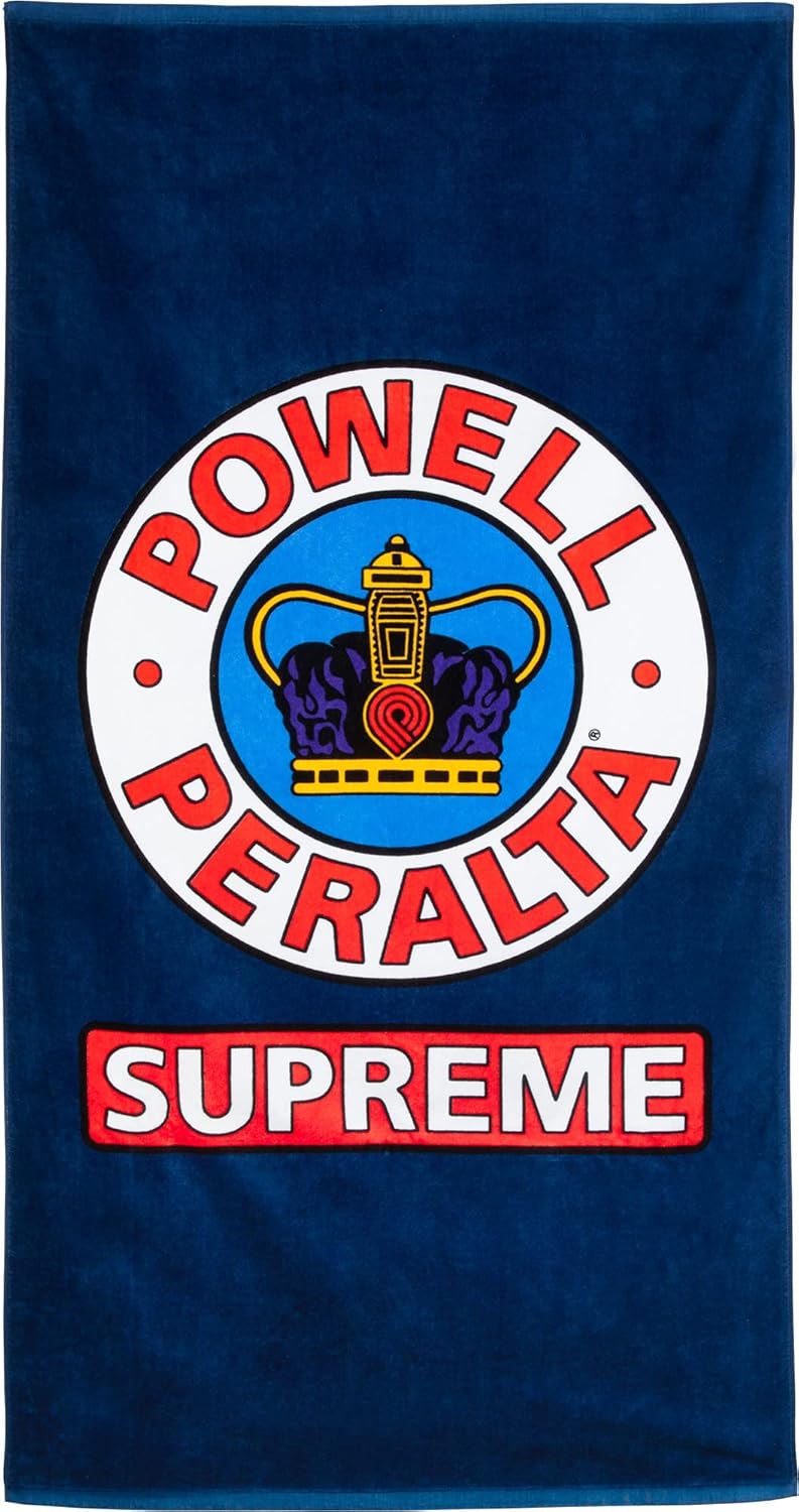 Powell Peralta Navy Supreme Beach Towel