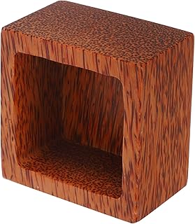 Japanese Wooden Square Sake Cup Holder Creative Traditional Masu Box for Japanese Cuisine Restaurants Multipurpose Wood Tea Coffee Drinking Vessel