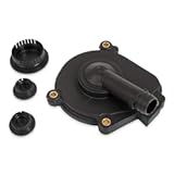 RANSOTO PVC Vent Valve Crankcase Breather Oil Separator Cover and Camshaft Expansion Plug Kit Compatible with Mercedes ML350 C230 C300 E350 C350 SLK300 ML450 Replace 2720100631 0009985690 0009986590